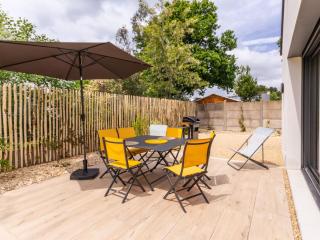 Maison moderne et lumineuse à 900m de la plage, jardin privé, terrasse, barbecue et 2 vélos adultes inclus. - FR-1-306-1204 - Mesquer - 6