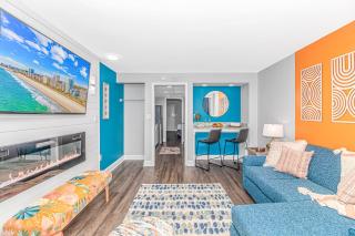 Completely Renovated Oceanfront Condo - King Suite With LED Fireplace! Boardwalk 1034 - Myrtle Beach - 7