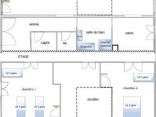 Grande Maison pour 10 Pers. avec Jardin, Terrasse, BBQ, Près de Bruyères et Gérardmer - FR-1-589-335 - 8
