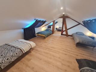 Grand gîte tout équipé à la ferme, idéal pour familles et amis, avec terrasse et proche de loisirs - FR-1-584-295 - Lironville - 0
