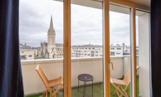 Appt premium Centre Château terrasse 2 chambres 6p vue exceptionnelle - Caen - 8
