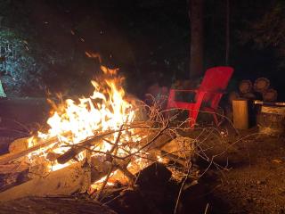 Waterfront Chalet - Serendipity Hideaway - Swim, Paddleboards, Cozy Firepit, Family-Friendly, WiFi - Chertsey - 3