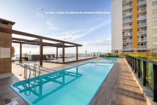 Aptos completos com vista mar pé na areia em Barra Velha em condomínio Resort com Spa, Piscina, quadra de futebol, Sala de jogos, brinquedoteca, Complexo com diversos comércios - Barra Velha - 3