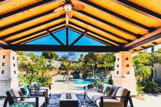 Resort style back yard heated pool and spa - Encinitas - 9