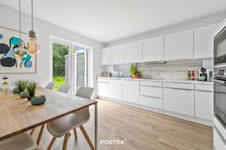 OstseeLounge 44 - finnische Sauna, Kamin, ruhige Südterrasse zum Naturschutzgebiet - Olpenitz - 5