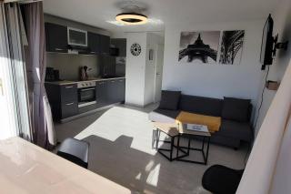 Nauticap, Joli T2 rénové, piscine, parking, 200m plage - 4
