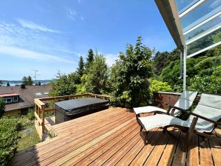 Ferienhaus Wellnesshütte mit Außenwhirlpool und herrlichem See-und Alpenblick - 9