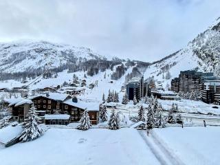 Studio cozy à La Daille, accès direct pistes, balcon, ascenseur - FR-1-518-158 - 2