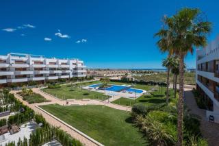 Privatunterkunft mit großer Poolanlage, Meerblick - Orihuela Costa - 0
