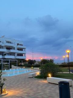 Privatunterkunft mit großer Poolanlage, Meerblick - Orihuela Costa - 2