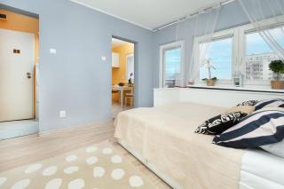 Blue Studio z balkonem by Noclegi Renters - Łódź - 2