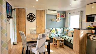 Mobil home 653 tout confort 2ch au camping La Réserve - Gastes - 0