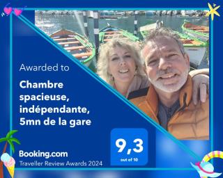 Chambre spacieuse, indépendante, 700m de la gare - Narbonne - 6