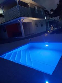Bas de villa avec piscine privée - Bleu Azur - Rivière-Salée - 6