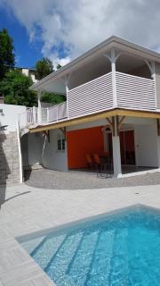 Bas de villa avec piscine privée - Bleu Azur - 1