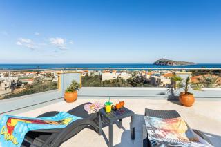 kallia's lux apt with sea view & cool jacuzzi - Plataniás - 1
