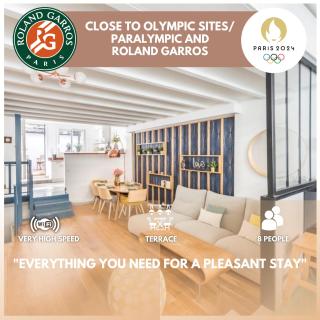 Maison de ville-3 Chambres-Terrasse-Roland Garros-Olympiques - Boulogne-Billancourt - 0