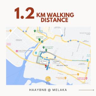 1 Bedroom Apartment, Melaka CBD Town Center- Hosted by Private Locals Resident, Balcony With City Skyline View or Seaview, Opposite Malls, TV BOX, 5 minutes to Jonker Street, - 6