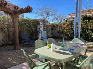 LAVANDINES II Joli T3 mezzanine villa mitoyenne piscine proche plage Rochelongue Cap d'Agde - 5