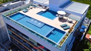 PORTO DE GALINHAS - CUPE - FLAT VARANDA com VISTA ao MAR - ROOFTOP com PISCINA - 0