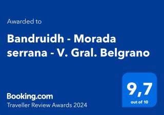 Bandruidh - Morada serrana - V. Gral. Belgrano - Villa General Belgrano - 9