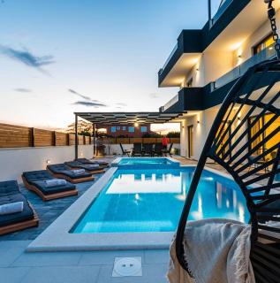 Holiday home in Bibinje with sea view, balcony, air conditioning, WiFi 5201-1 - Bibinje - 9