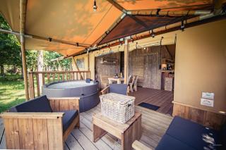 Tente lodge insolite Jacuzzi privatif en pleine nature - 7
