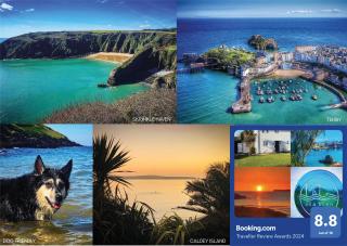 Sea Bean 2 Bedroom House Manorbier Tenby Pet Friendly - Manorbier - 7