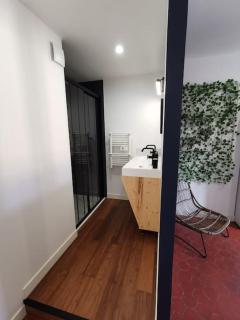 Soleil poudré appartement 1 chambre, pièce de vie climatisée, parking, terrasse - Villeneuve-lès-Avignon - 3