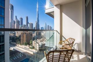 Silkhaus design 1BDR with Burj Khalifa view in new tower - Dubai - 9