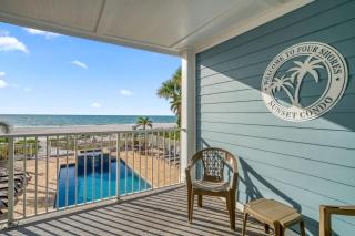 Four Shores Unit 2 Sunset Condo Direct Gulf with Pool and Spa - 6