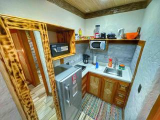 #11 Stylish Rustic Studio & Outdoor JACUZZI - Fortuna - 7