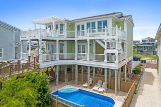 Rainbow's End Brunswick Vacation Rentals Ocean front with private heated pool - Supply - 7