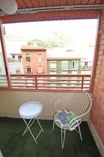 Castle views. Terrace. Design style. AC. Wifi. Refurbished. Supercentric. - Alicante - 3