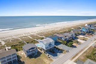 Zion of Holden Brunswick Vacation Rentals Ocean front with private heated pool - Holden Beach - 6