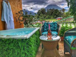 #16 Stylish Rustic Studio & Outdoor JACUZZI - Fortuna - 0