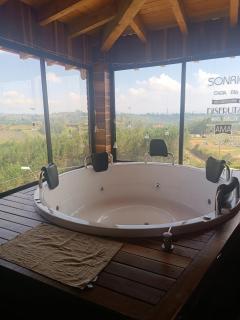 Cabaña con Jacuzzi ilimitado/BBQ/Hermosas vistas - San Vicente - 8