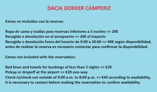 Dacia Dokker Camperiz - Palma di Maiorca - 2