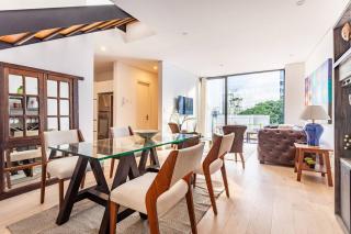 Penthouse, terraza privada y estacionamiento - Città del Messico - 3