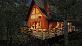 Chalet w Huge Deck, Grill, WiFi, Mins to Bryce! - Basye - 0
