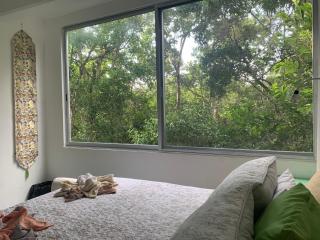 Studio with swimming pool at 12 m height over jungle - Chemuyil - 1
