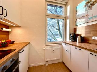 Apartment 'Die Welle', Netflix, Sonos, zentral nahe Helios Klinik und Messe Düsseldorf - Krefeld - 4
