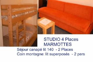 Résidence MARMOTTES - Studio pour 4 Personnes MAE-9004 - Gourette - 4