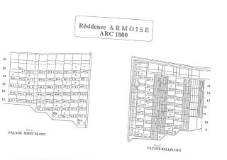 Résidence Armoise - Appartement de charme 2 pièces / 6 personnes à Arc 1800 en centre station, proche des pistes et des commerces, dans le village d MAE-1694 - 2