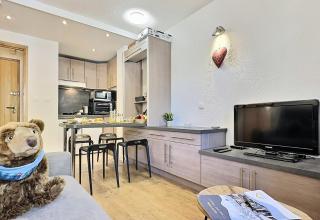 Résidence Les Jardins De Val - Agréable studio cabine complètement rénové pour 4 personnes situé à Val d'isère à 350m du centre du village et 450m des pistes MAE-0164 - Val-d’Isère - 8