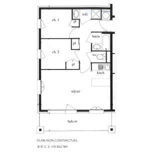 Résidence Argentiere - Grand appartement lumineux ski aux pieds pour 6 personnes MAE-4544 - Les Menuires - 1
