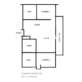 Résidence Necou - Superbe appartement pour 6 personnes MAE-4594 - Les Menuires - 1