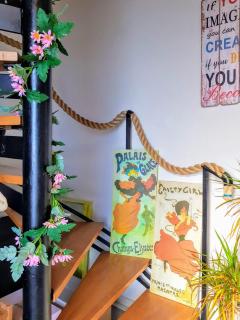 5min walk to LEGO House - two bedrooms on Loft floor with Balcony * with garden - 8