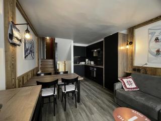 Résidence Danchet - Duplex pour 4 personnes avec balcon exposé Sud MAE-5484 - Les Menuires - 9