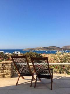 Spacious Antiparos Apartment 2 Bedrooms Apartment Malachor Stunning Sea Garden Views Agios Georgios - Andiparo - 0
